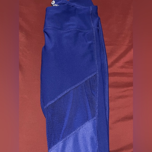 90 degree cobalt blue workout pants, leggings, yoga, blue athletic pants - Picture 6 of 6